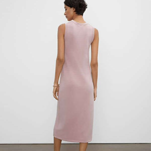 Club Monaco Pink Maxi Knit Dress (M)