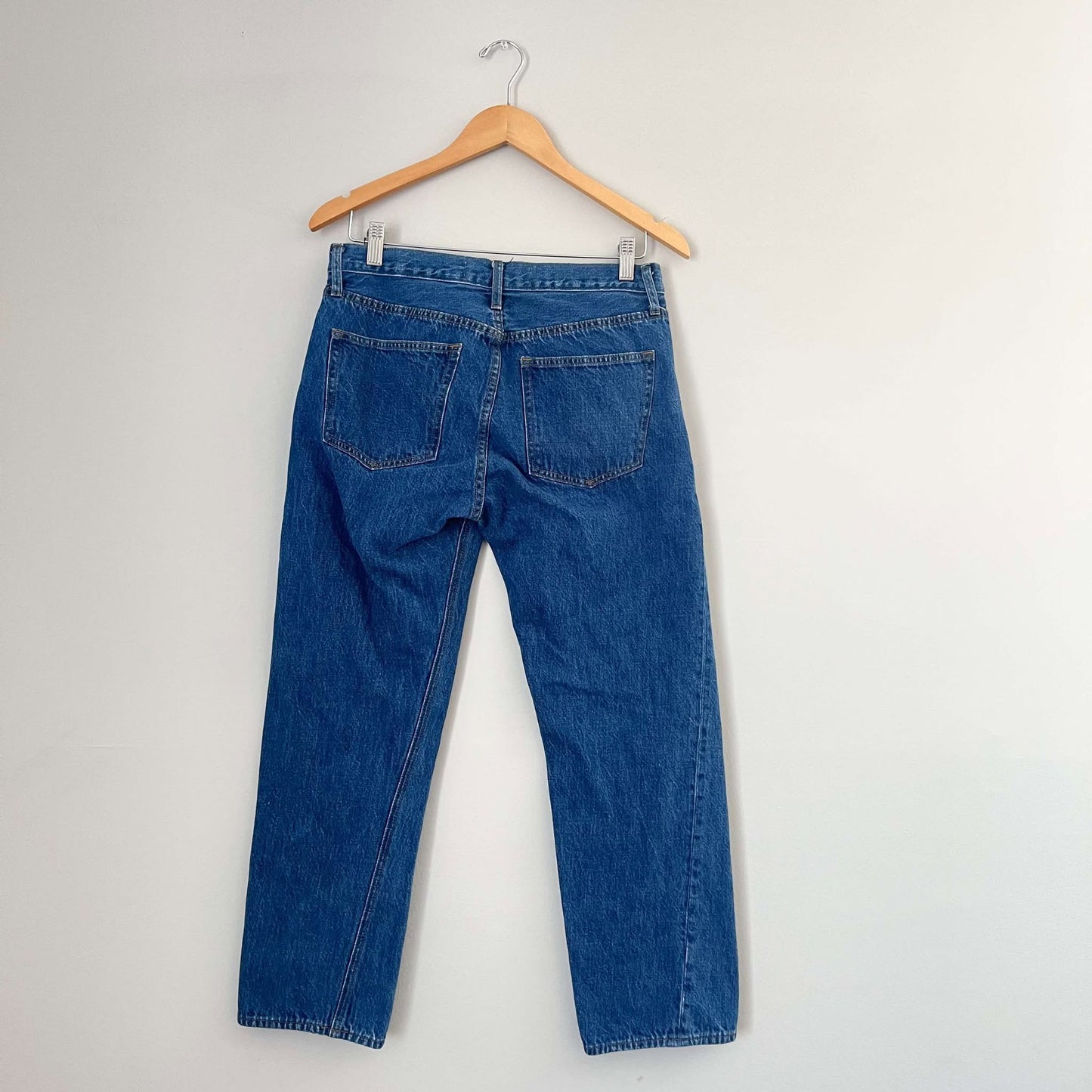 GAP 1969 Dark Wash Vintage Straight Leg Jeans (27)