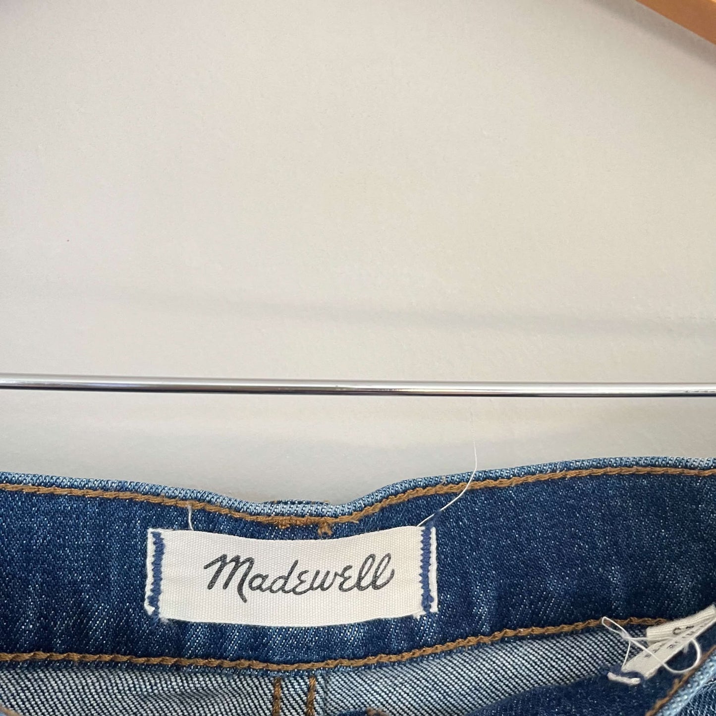 Madewell High Rise Denim Shorts Glenoaks Wash (25W)