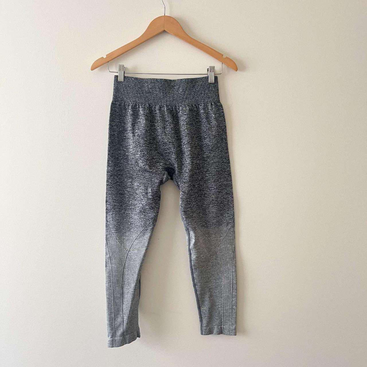 AYBL High Rise Gray Ombre Cropped Leggings (XS)